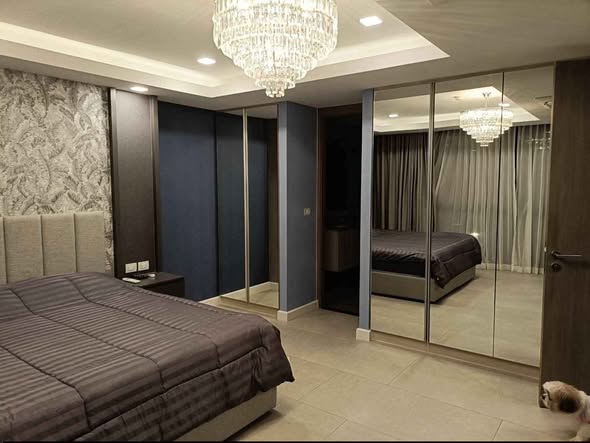 bedroom of Serenity Residence Jomtien