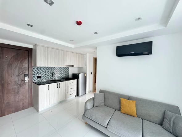 living room and room interior of Serenity wongamat condominium