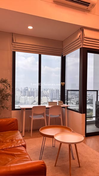 living room of Siamese residence landmark @ MRTA station