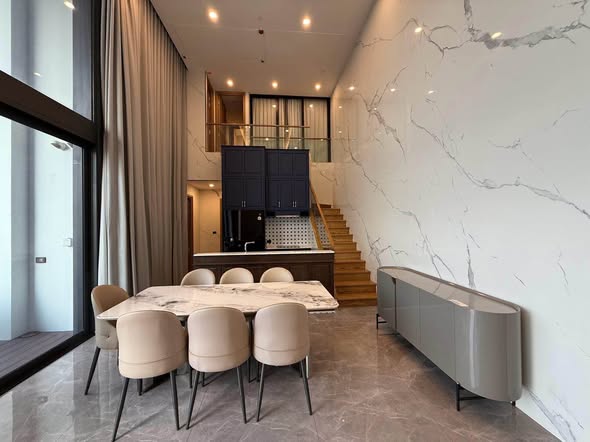 living room and room interior of Siamese residence landmark @ MRTA station