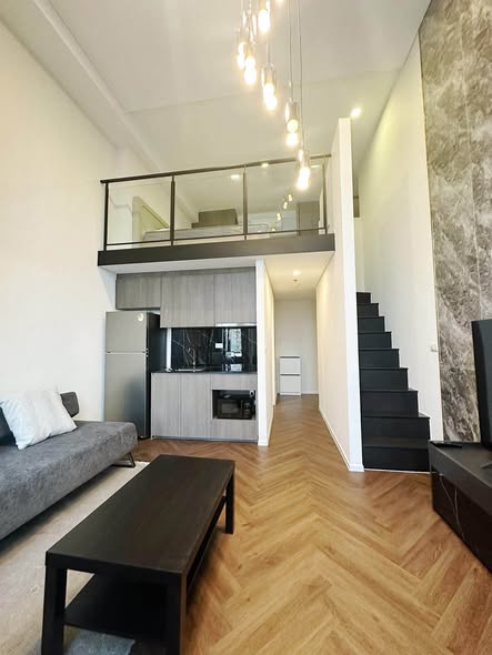 living room and room interior of Siamese Sukhumvit 48 ไซมิส สุขุมวิท 48