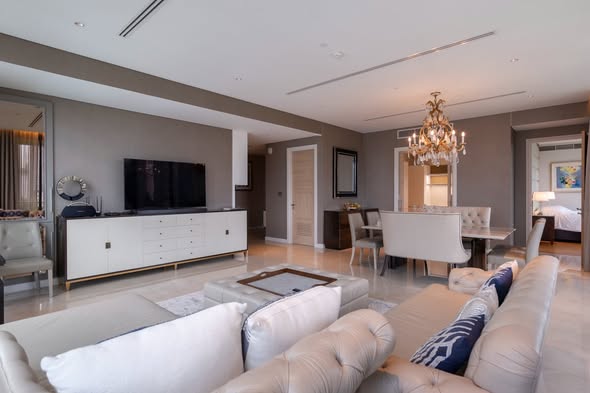 living room and bedroom of Sindhorn Residence