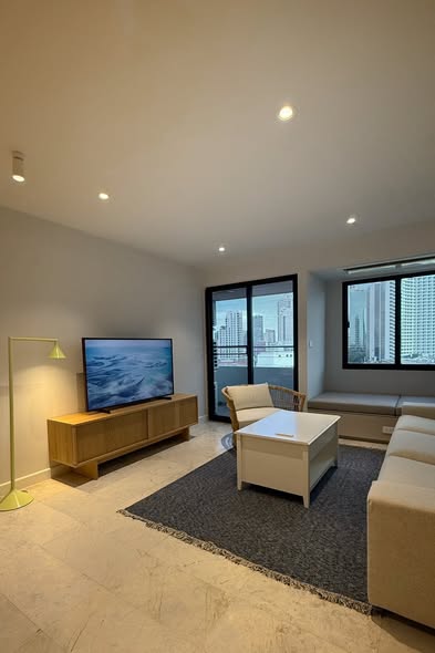 living room of SiPhaya River View Condominium