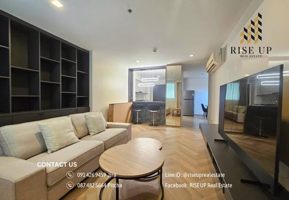 living room and room interior of Sky Walk Residences