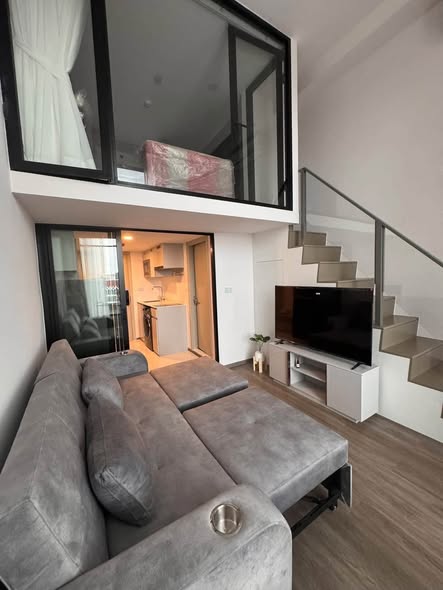 living room and bedroom of So Origin Kaset Interchange