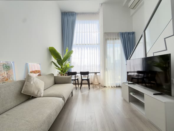 living room of SOHO​ BANGKOK​ RATCHADA​