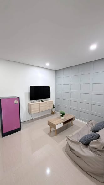 living room and bedroom of SR Condominium
