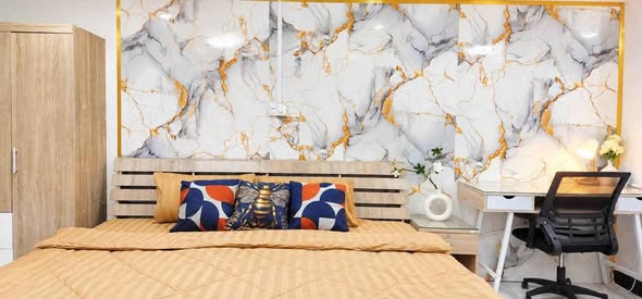 bedroom of Sritana Condominium 2