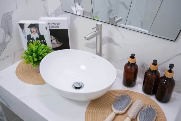 bathroom of Studio One Condo