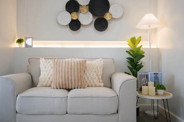living room of Studio One Condo