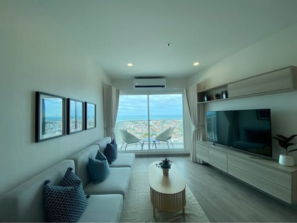living room of Supalai Blue Whale HUAHIN