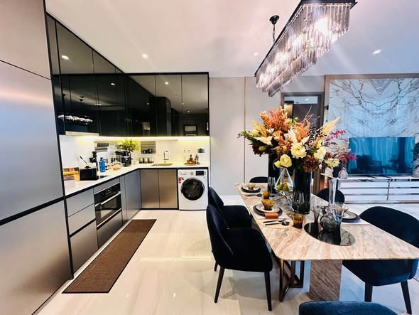 kitchen of Supalai Icon Sathon