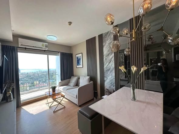living room of Supalai Mare@Pattaya