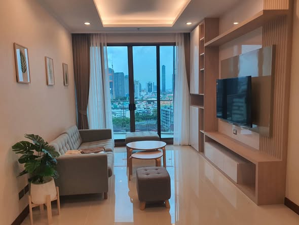living room of Supalai Oriental Sukhumvit 39