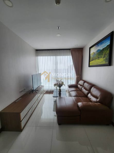 living room and bedroom of Supalai Premier Charoen Nakhon