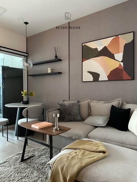 living room of Supalai Premier Si Phraya-Sam Yan