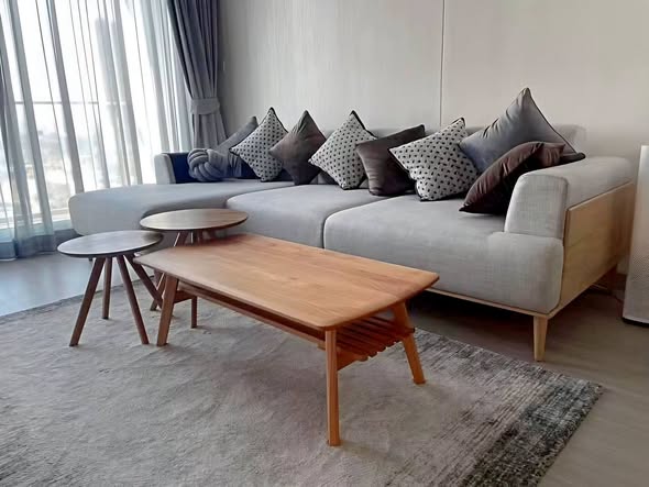 living room and room interior of Supalai Premier Si Phraya-Sam Yan