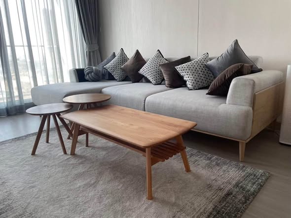 living room and room interior of Supalai Premier Si Phraya-Sam Yan