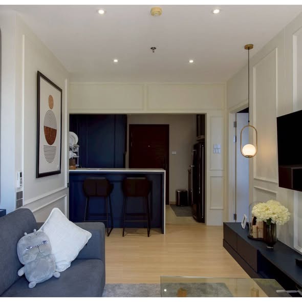 living room of Supalai Veranda Rama 9