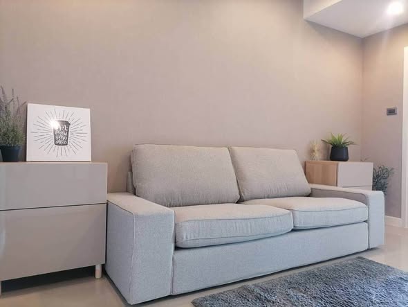 living room of Supalai Wellington II