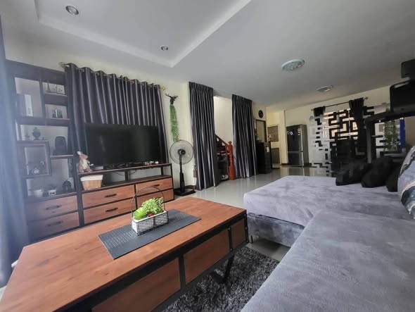 living room and bedroom of Suriya Perfect 1