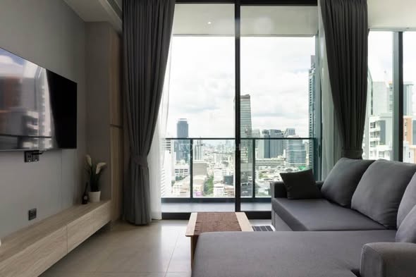 living room of Tait Sathorn 12