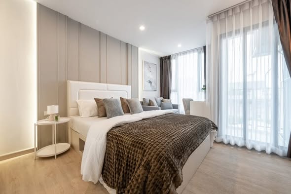 bedroom of Thana Astra Sathorn-Chan