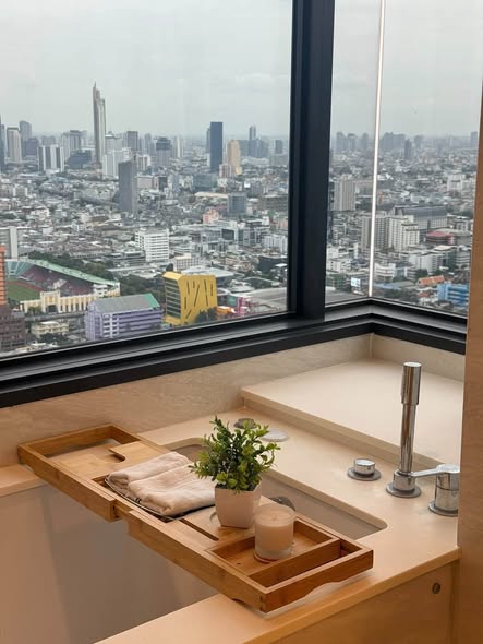 bathroom of The Address Siam-Ratchathewi