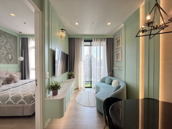 bedroom of The Address Siam-Ratchathewi