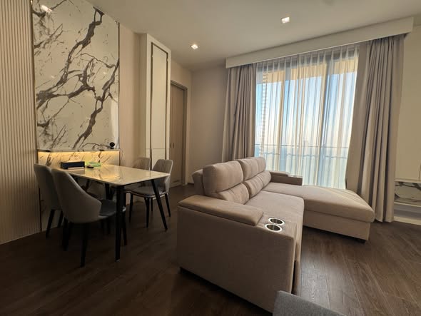 living room of The Address Siam-Ratchathewi