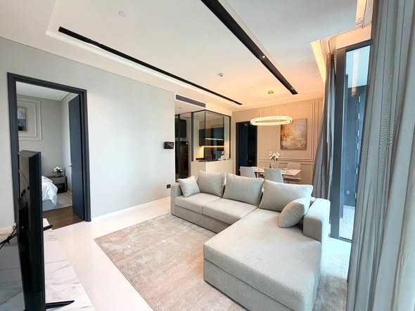 living room of The Bangkok Thonglor