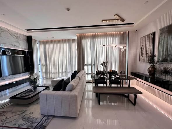 living room of The Bangkok Thonglor