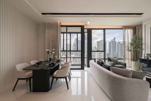 living room of The Bangkok Thonglor