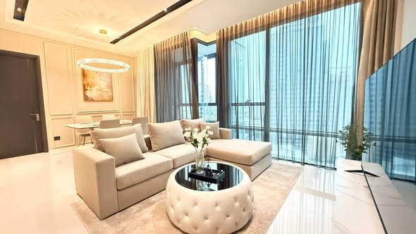 living room of The Bangkok Thonglor