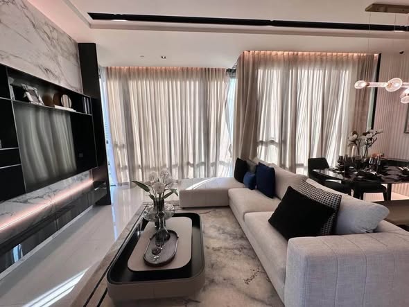 living room of The Bangkok Thonglor