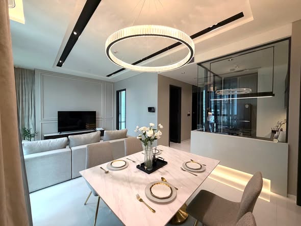 living room and room interior of The Bangkok Thonglor