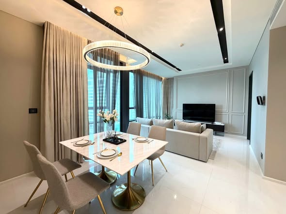 living room and room interior of The Bangkok Thonglor