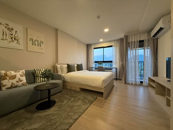 bedroom of The Base Bukit Phuket เดอะ เบส บูกิต ภูเก็ต