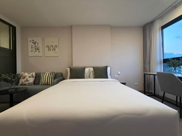 bedroom of The Base Bukit Phuket เดอะ เบส บูกิต ภูเก็ต