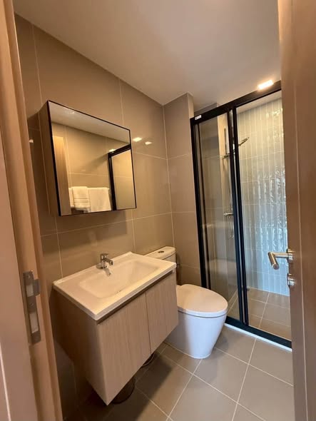 room interior and bathroom of The Base Bukit Phuket เดอะ เบส บูกิต ภูเก็ต