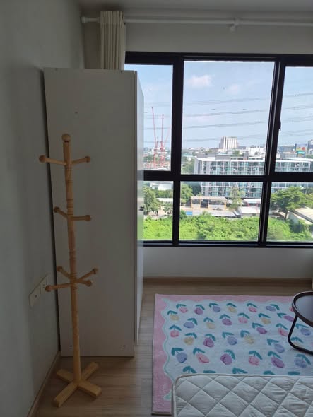 bedroom and bathroom of THE BASE Chaengwattana