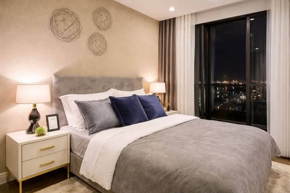 bedroom of The Base Park East
