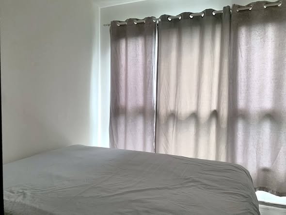 bedroom of THE BASE Park West – Sukhumvit 77
