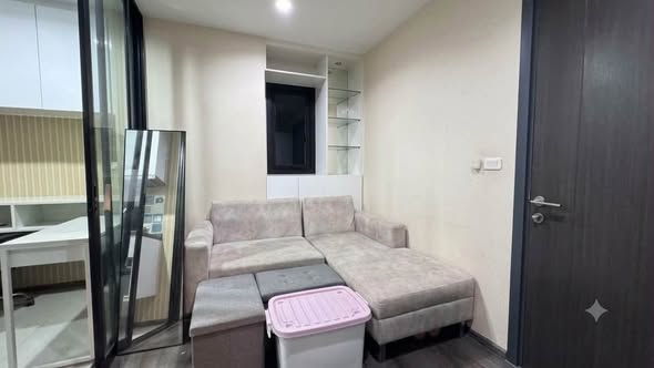 bedroom of THE BASE Park West – Sukhumvit 77