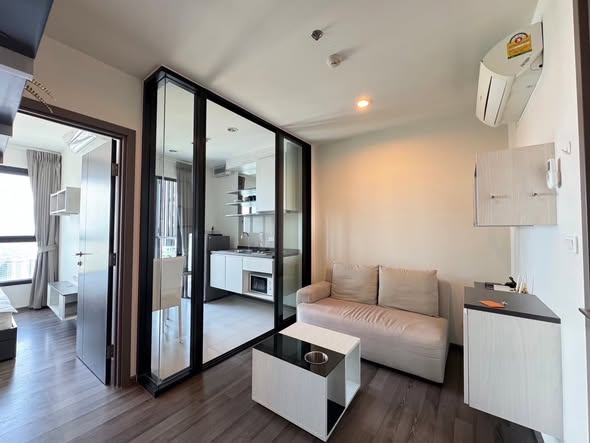 living room and room interior of THE BASE Park West – Sukhumvit 77