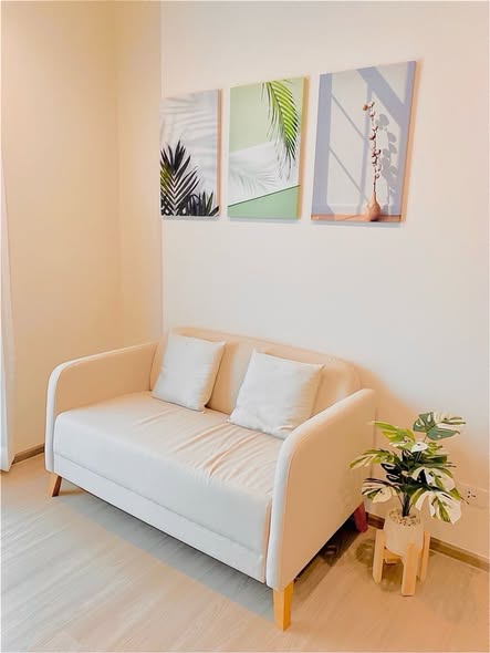 living room of THE BASE Phetchaburi-Thonglor เดอะ เบส เพชรบุรี – ทองหล่อ