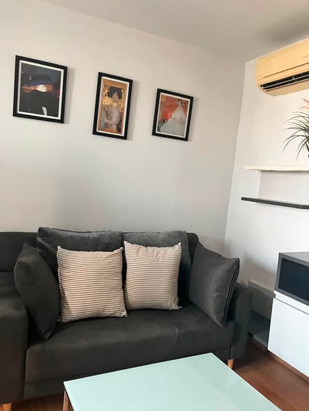 living room of THE BASE Sukhumvit 77