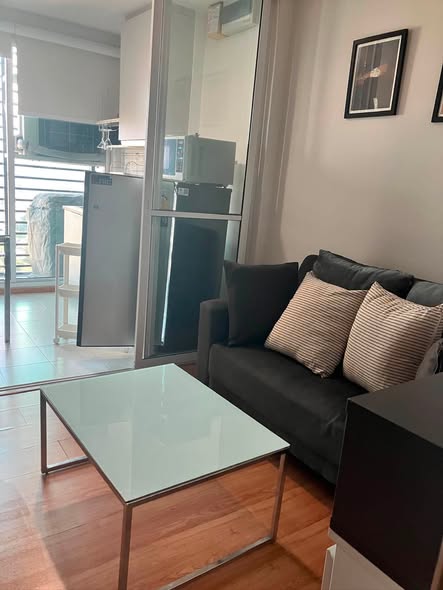 living room and room interior of THE BASE Sukhumvit 77