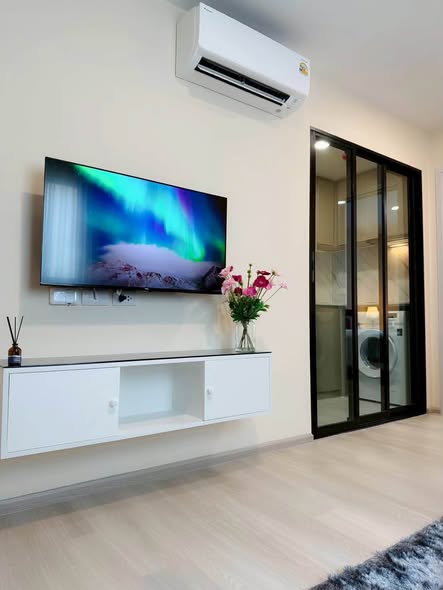 living room and room interior of The Belgravia @ Ratchada17 (Sale Office)