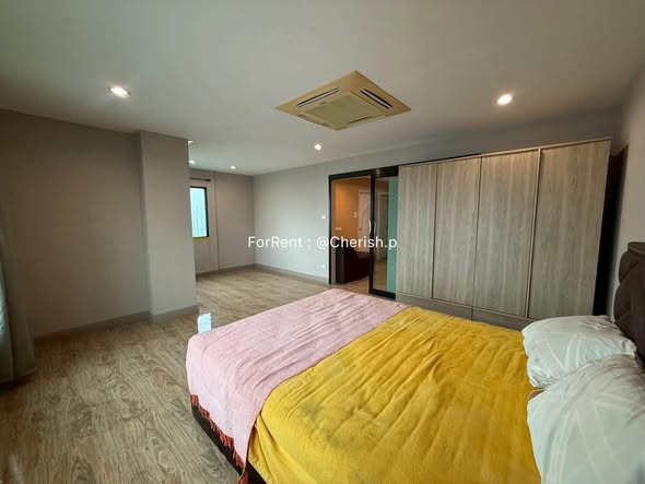 bedroom of The Brill Condominium วิภาวดี 60 คอนโดติดรถไฟฟ้าสายสีเขียว คอนโดติดรถไฟฟ้าสายสีแดง